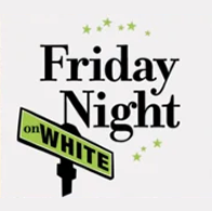 friday night on white logo